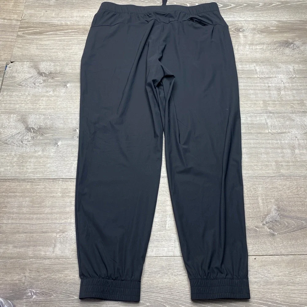 Adidas Pants Joggers Mens XL Black Polyamide Spandex Athletic Training‎ Gym